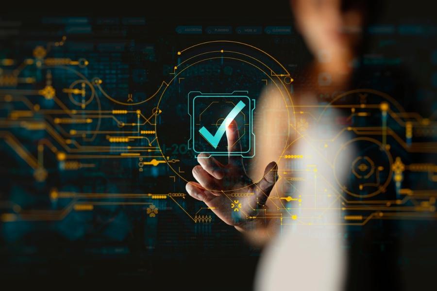 Finger touch technology modelization © Adobestock